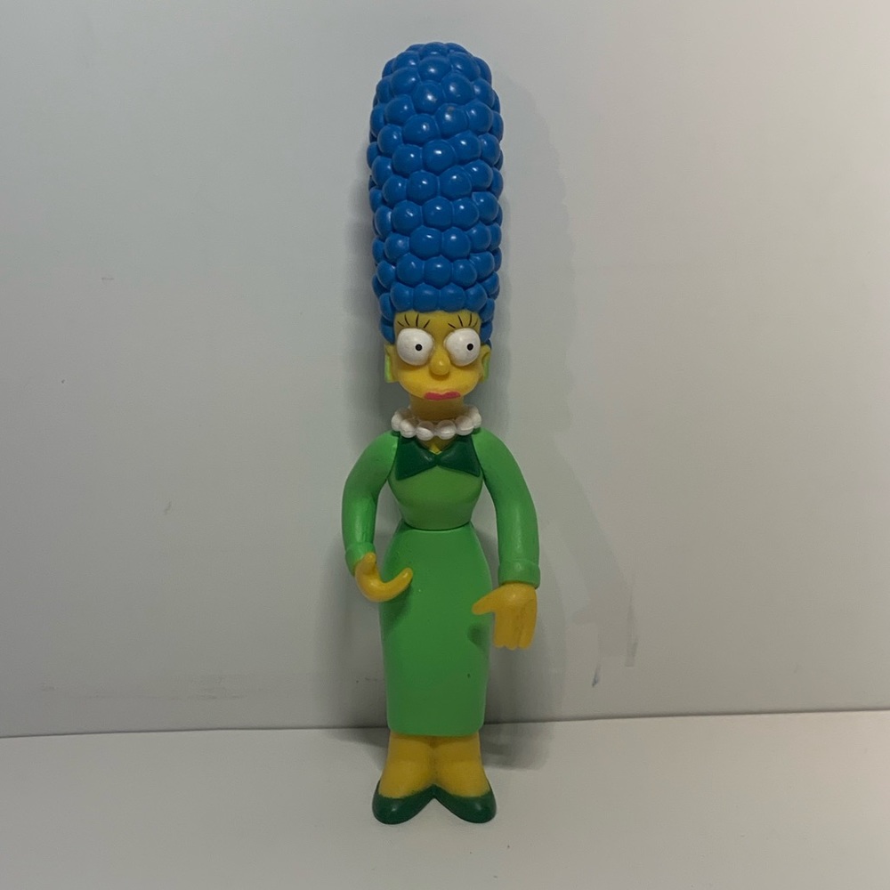 👩 VINTAGE PLAYMATES THE SIMPSONS SUNDAY BEST MARGE SIMPSON ACTION FIGURE 👩